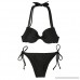 XSY Women Add 2 Cups Bikini Push up Bathing Suit Padded Bra Swimwear Swimsuit Black B071KQYP6W